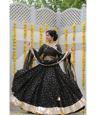 Cotton Lehenga Choli Set 2