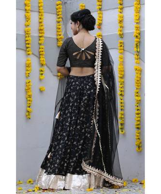 Cotton Lehenga Choli Set 4