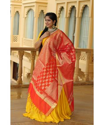 Yellow Rayon Three piece set 2