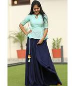 Cotton Rayon Lehenga Choli Set