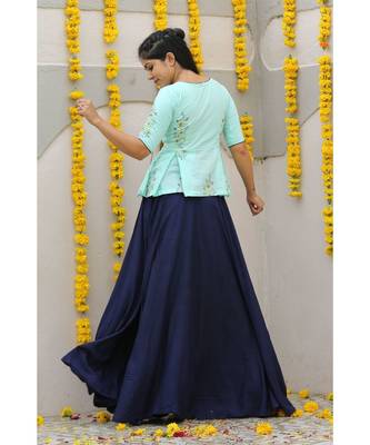 Cotton Rayon Lehenga Choli Set 4