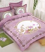 multicolor Heavy Designer KING SIZE Bedsheet With 2 Pillow Covers