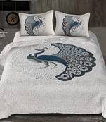 multicolor Heavy Designer KING SIZE Bedsheet With 2 Pillow Covers (108*100)