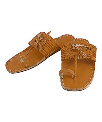 Dark Yellow  men shoe 4