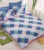 multicolor Heavy Designer KING SIZE Bedsheet With 2 Pillow Covers (108*100)