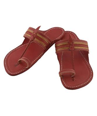 Cherry Red Men Sandals 4