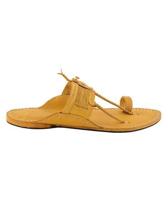 Yellow Men Sandals 3