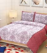 multicolor jaipuri Printed Double Bedsheet With Two pillow Covers (93*108)