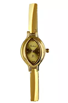 Exotic Designer Gold Plated Ladies Wrist Watch