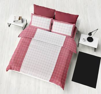 multicolor jaipuri Printed Double Bedsheet With Two pillow Covers (93*108) 1