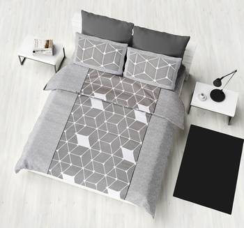 multicolor jaipuri Printed Double Bedsheet With Two pillow Covers (93*108) 1