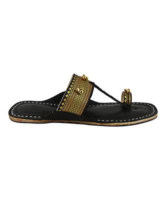 Black leather shoe women 3