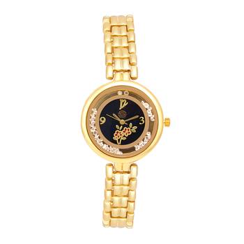 Gold quartz   watches 1