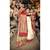 Beige woven art silk saree with blouse