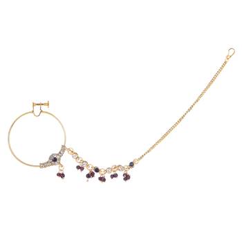 Multicolor Cubic Zirconia Nose Ring 2