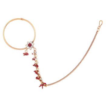 Multicolor Cubic Zirconia Nose Ring 4