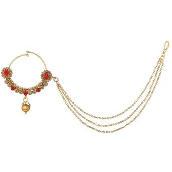 Multicolor Cubic Zirconia Nose Ring 3