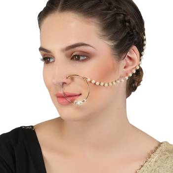 Multicolor Cubic Zirconia Nose Ring 1