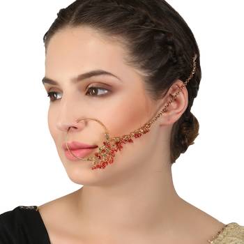 Multicolor Cubic Zirconia Nose Ring 1
