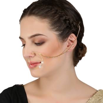 Multicolor Cubic Zirconia Nose Ring 1