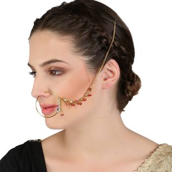 Multicolor Cubic Zirconia Nose Ring 1