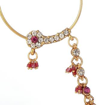 Multicolor Cubic Zirconia Nose Ring 2