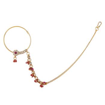Multicolor Cubic Zirconia Nose Ring 1