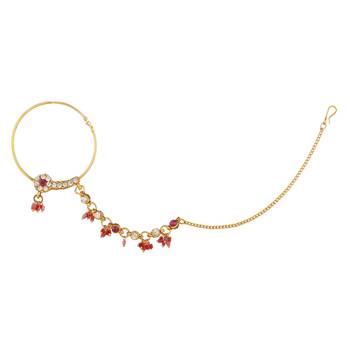 Multicolor Cubic Zirconia Nose Ring 3
