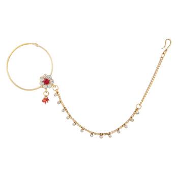 Multicolor Cubic Zirconia Nose Ring 3
