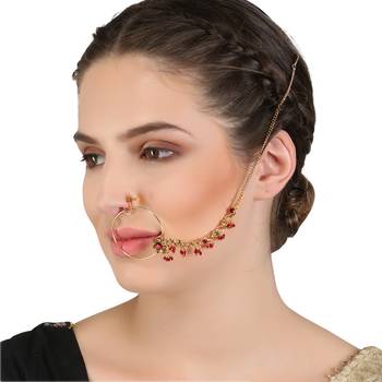 Multicolor Cubic Zirconia Nose Ring 2