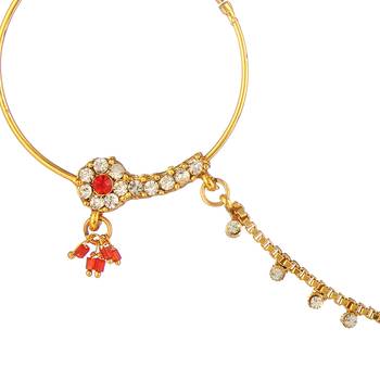 Multicolor Cubic Zirconia Nose Ring 2