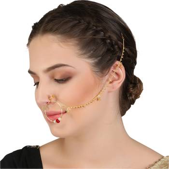 Multicolor Cubic Zirconia Nose Ring 2
