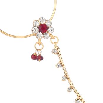 Multicolor Cubic Zirconia Nose Ring 2