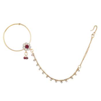 Multicolor Cubic Zirconia Nose Ring 3