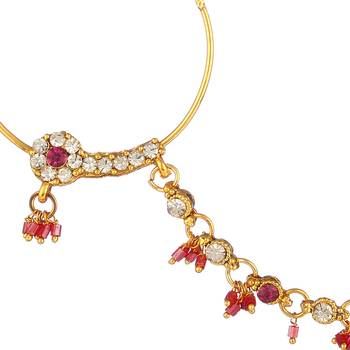 Multicolor Cubic Zirconia Nose Ring 2