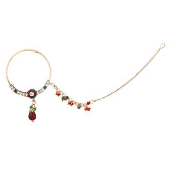 Multicolor
 Cubic Zirconia Nose Ring 3