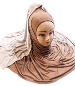 Justkartit Women'S 2 Shade Jersey Stretchable Party Wear Hijab Scarf Dupatta