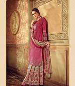 Pink digital print cotton salwar