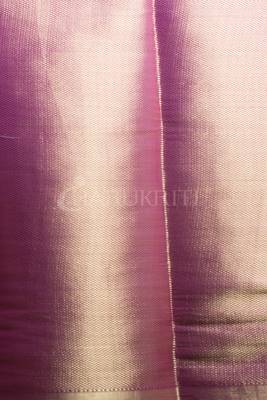 Magenta Benaras Handloom With Multicolour Zari Border 4