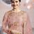 Pink embroidered silk salwar