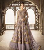 Chiku embroidered net salwar