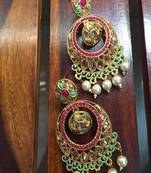 Multicolor crystal earrings