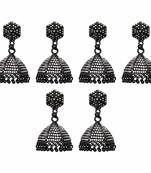 Black jhumkas