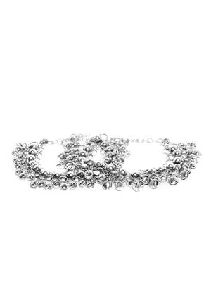 Infuzze Silver anklets 1