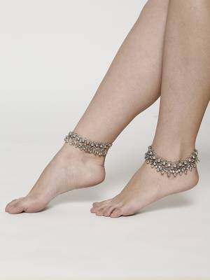 Infuzze Silver anklets 3