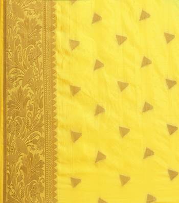 Yellow beads cotton salwar 4