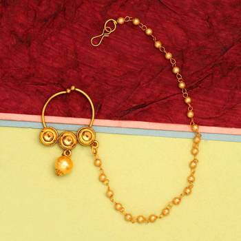Gold Nose Ring 1