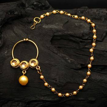 Gold Nose Ring 2