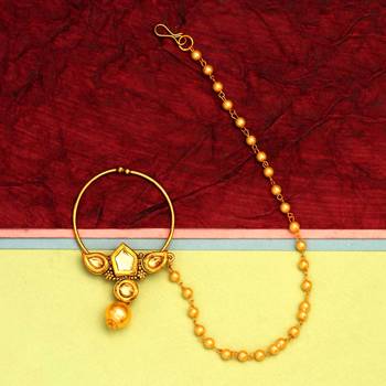 Gold Nose Ring 1