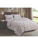 multicolor Heavy Designer KING SIZE Bedsheet With 2 Pillow Covers (108*100)